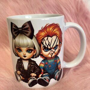 CHUCKY & TIFFANY  Valentines Mug